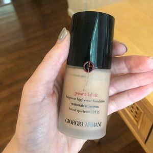 Giorgio Armani power fabric foundation shade 5